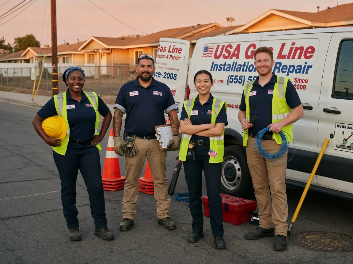 Gas Line Installation company in Lupton, MI
